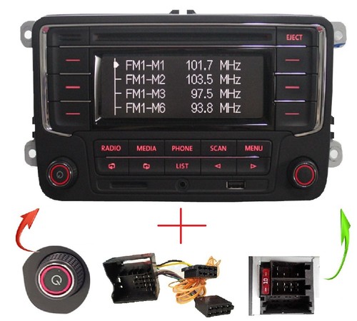 Autoradio bluetooth rcn210 - vw,